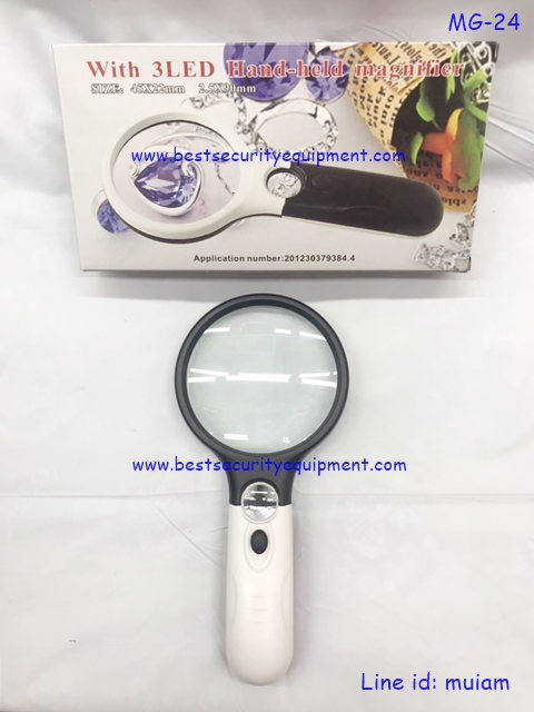 แว่นขยาย 3 led Hand - held Magnifier 2(1)